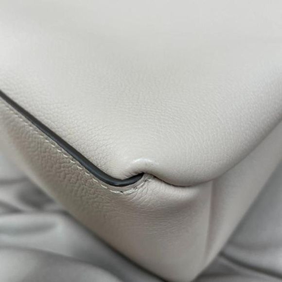 Louis Vuitton LockMe Shopping Tote Bag Greige Calf Leather - Picture 5 of 8